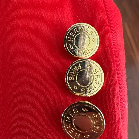 Vintage Hermes Riding Coat excellent condition - Picture 5 of 11